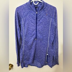 Athleta Running Wild 3.0 half zip pullover Size M